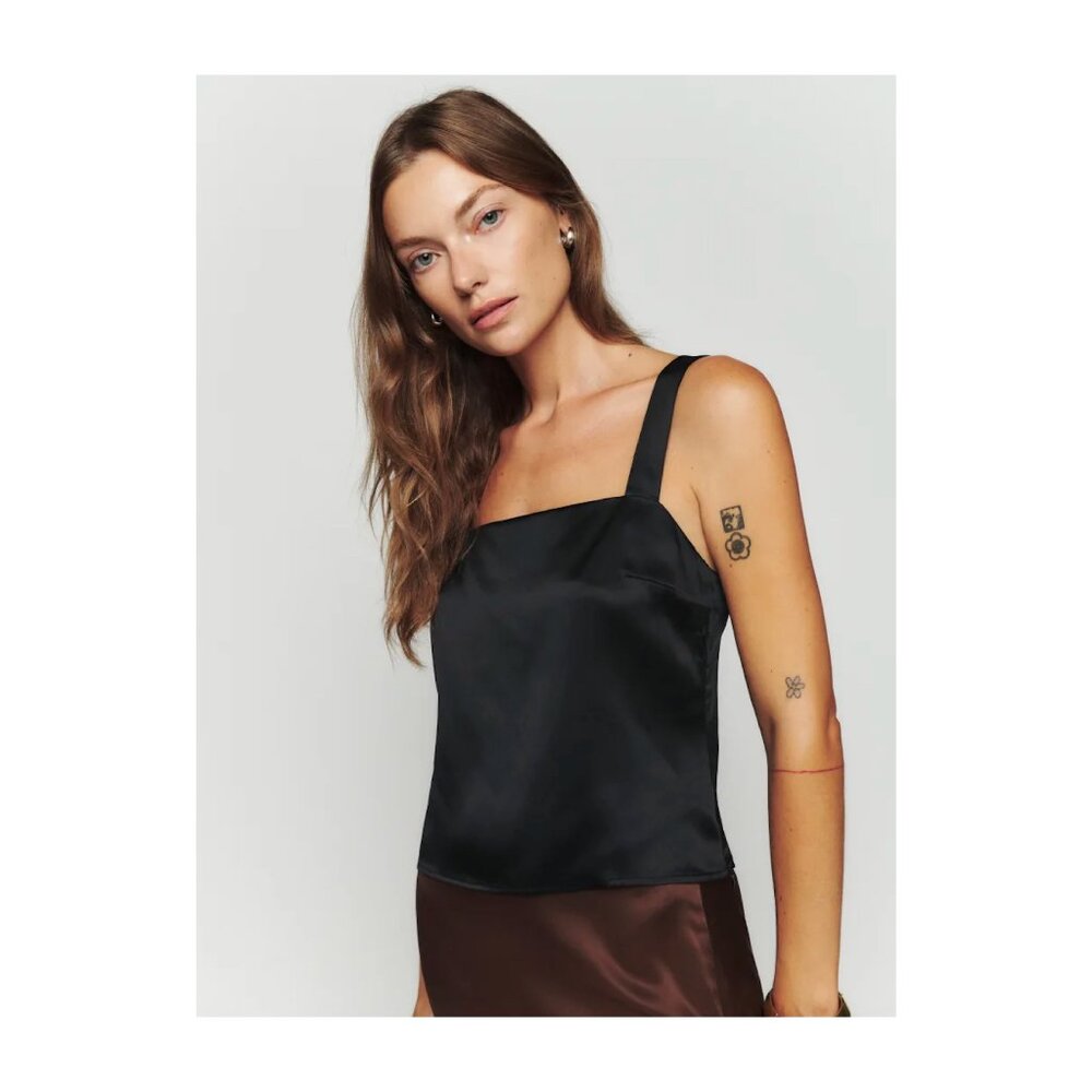 Reformation Kalia Silk Top